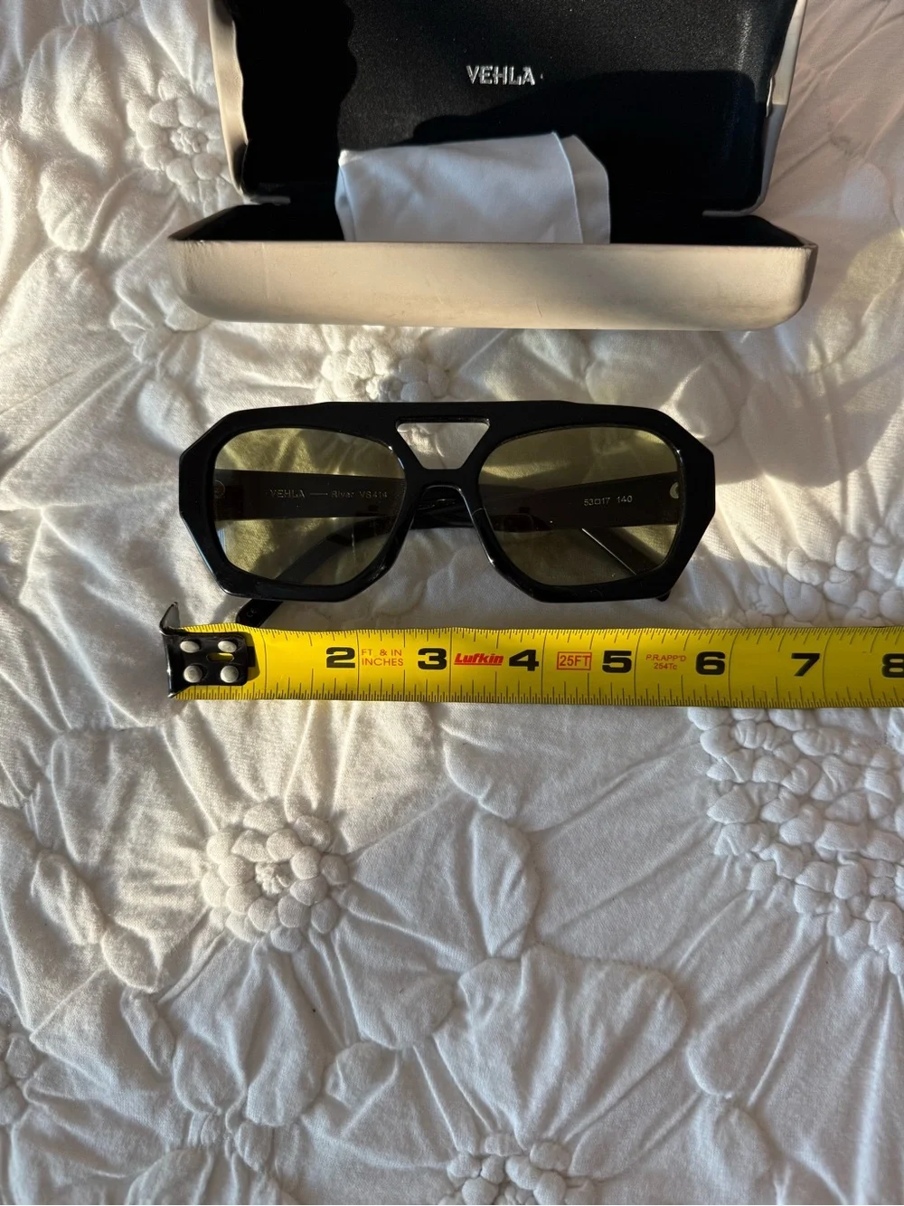 VEHLA River Sunglasses with Olive Lenses